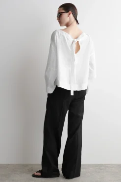 BLUSA DE LINO CON LAZADA*COS Best
