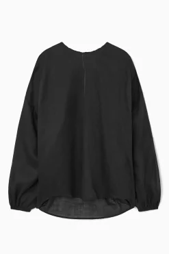 BLUSA DE RAMIO ANUDADA ATRÁS*COS Hot