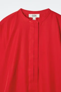 BLUSA DE SEDA CON MANGA GLOBO*COS Fashion