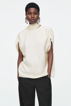 BLUSA DE SEDA CON PAÑUELO*COS Hot