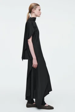 BLUSA DE SEDA CON PAÑUELO*COS Outlet