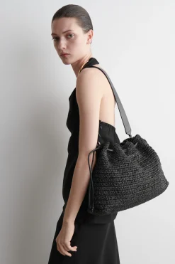 BOLSO DE MANO CAVATELLI - EFECTO RAFIA*COS Fashion