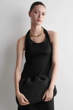 BOLSO DE MANO CAVATELLI - EFECTO RAFIA*COS Fashion