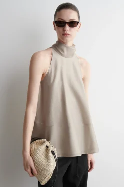BOLSO DE MANO CAVATELLI MINI - EFECTO RAFIA*COS Online