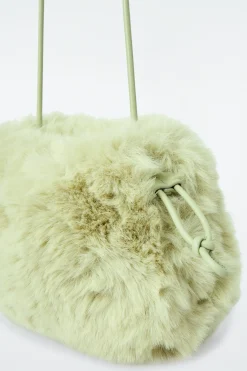 BOLSO DE MANO CAVATELLI MINI - PELO SINTÉTICO*COS Discount