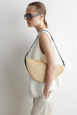 BOLSO DE MANO SOLEIL - EFECTO RAFIA*COS Discount