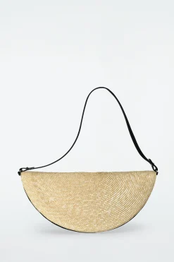 BOLSO DE MANO SOLEIL - EFECTO RAFIA*COS Discount