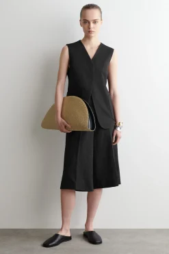 BOLSO DE MANO SOLEIL OVERSIZE - EFECTO RAFIA*COS Hot