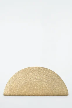 BOLSO DE MANO SOLEIL OVERSIZE - EFECTO RAFIA*COS Hot
