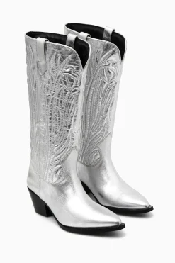 BOTAS DE VAQUERO DE PIEL BORDADAS*COS Best