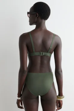 BRAGUITAS DE BIKINI DE TALLE ALTO, EFECTO NEOPRENO*COS Discount