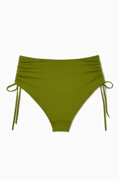 BRAGUITAS DE BIKINI DE TALLE ALTO FRUNCIDAS*COS Best