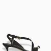 BUCKLED STRAPPY HEELED SANDALS*COS Fashion