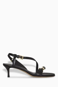 BUCKLED STRAPPY HEELED SANDALS*COS Fashion