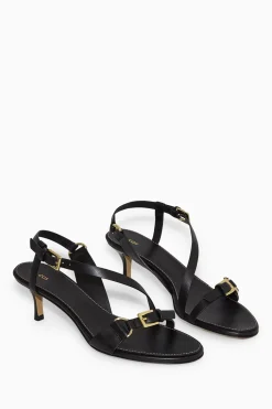 BUCKLED STRAPPY HEELED SANDALS*COS Fashion