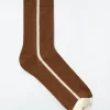 CALCETINES DE ALGODÓN A RAYAS*COS Discount