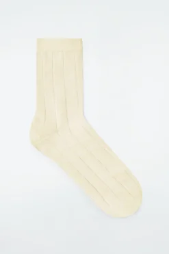 CALCETINES DE ALGODÓN CON TEXTURA*COS Hot