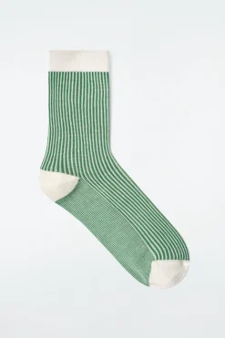 CALCETINES DE CANALÉ A RAYAS*COS Clearance