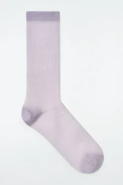 CALCETINES DE LANA TRANSPARENTES*COS Sale