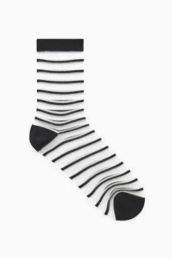 CALCETINES DE MALLA DE DOBLE RAYA*COS Outlet