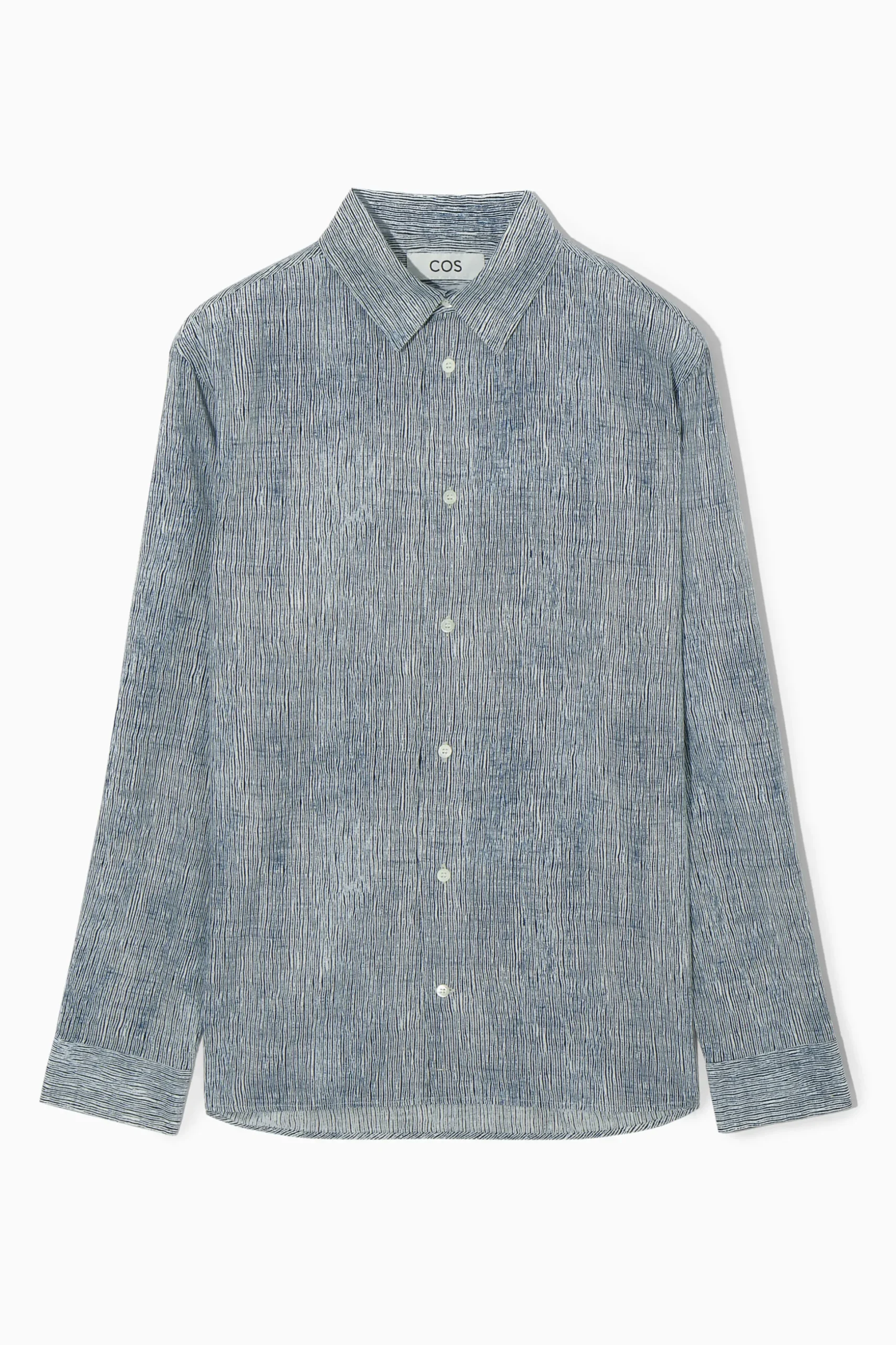 CAMISA ALGODÓN ESTAMPADO ABSTRACTO RELAXED FIT*COS Best