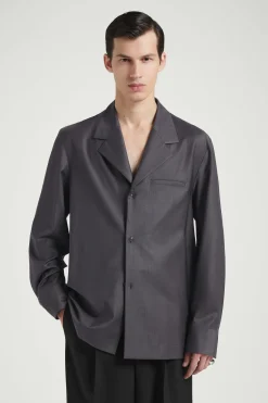 CAMISA CON SOLAPAS DE MUESCA*COS Online