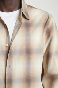 CAMISA DE ALGODÓN A CUADROS RELAXED FIT*COS Online