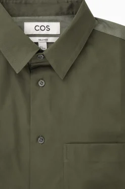 CAMISA DE ALGODÓN BLOQUES DE COLOR RELAXED FIT*COS New