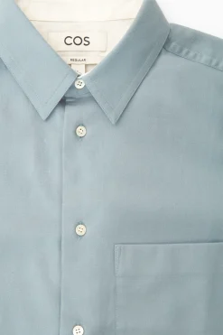 CAMISA DE ALGODÓN CEPILLADO*COS Outlet