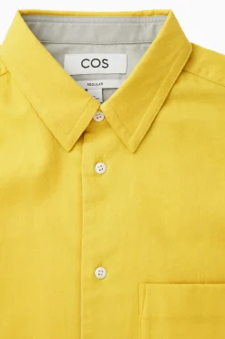 CAMISA DE ALGODÓN CEPILLADO*COS New