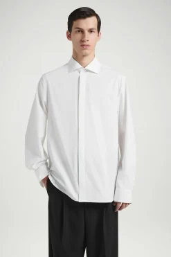 CAMISA DE CUELLO ITALIANO*COS Outlet