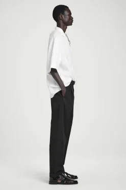 CAMISA DE LINO CON CUELLO ABIERTO*COS Discount