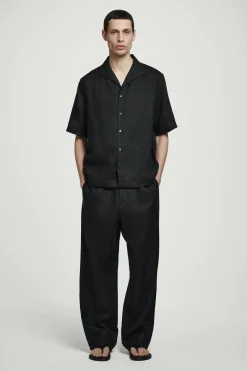 CAMISA DE LINO DE MANGA CORTA*COS Online