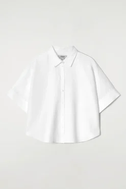 CAMISA DE LINO DE MANGA CORTA*COS New