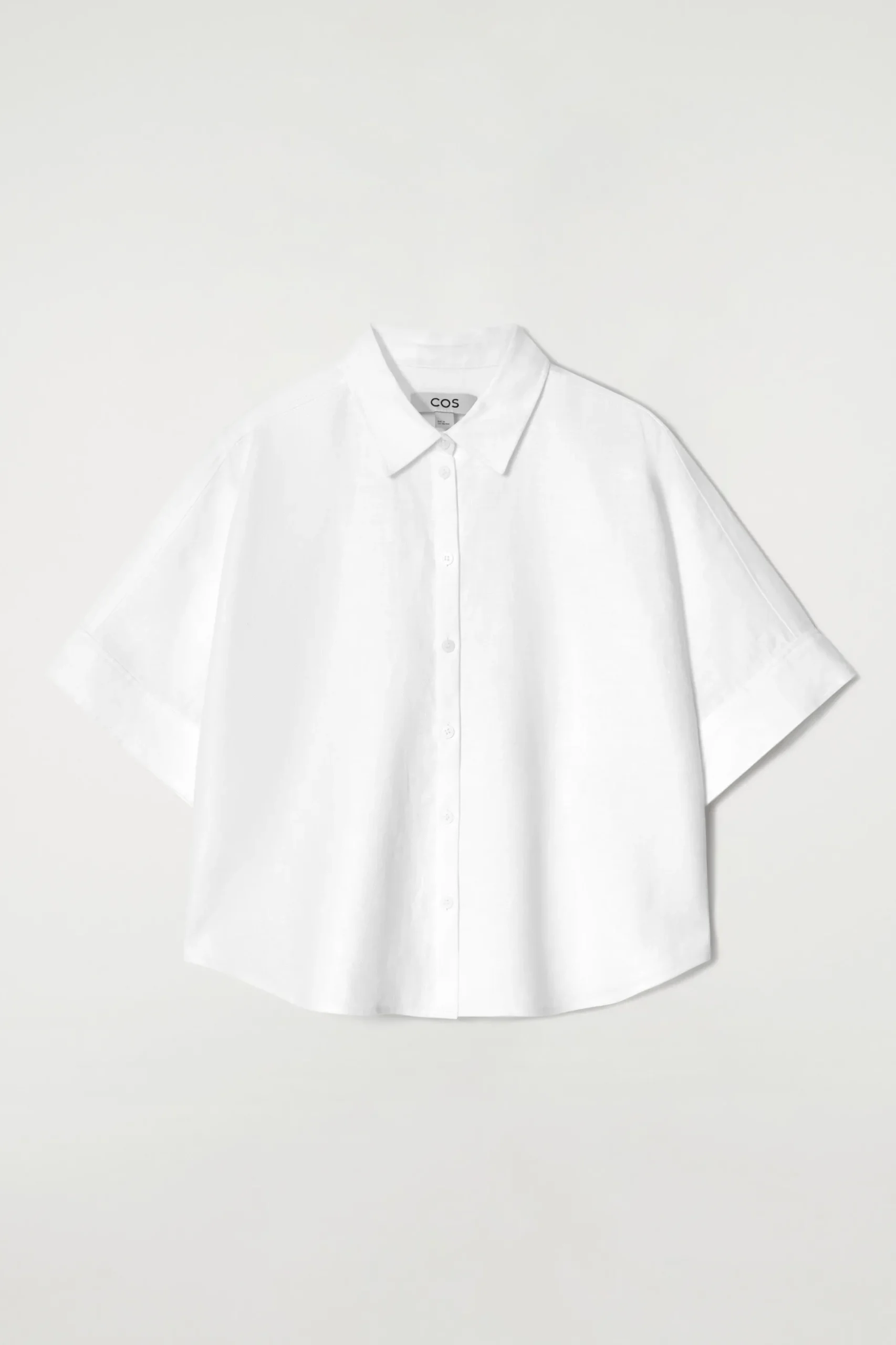 CAMISA DE LINO DE MANGA CORTA*COS New