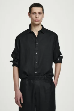 CAMISA DE LINO DE MANGA LARGA RELAXED FIT*COS Fashion