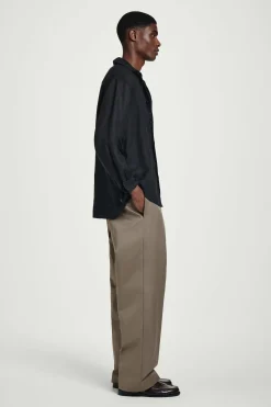 CAMISA DE LINO DE MANGA LARGA RELAXED FIT*COS Discount