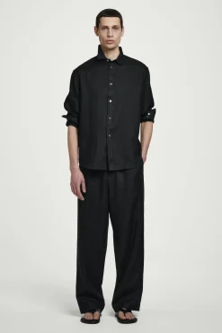 CAMISA DE LINO DE MANGA LARGA RELAXED FIT*COS Fashion