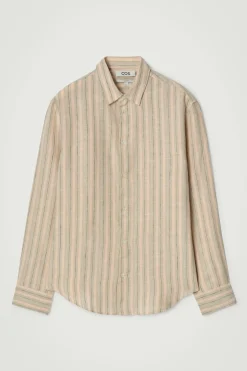 CAMISA DE LINO DE MANGA LARGA RELAXED FIT*COS Outlet