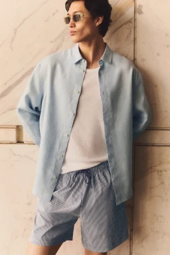 CAMISA DE LINO DE MANGA LARGA RELAXED FIT*COS Hot