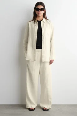 CAMISA DE LINO OVERSIZE*COS Fashion
