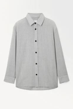 CAMISA DE SASTRE DE LANA*COS Outlet