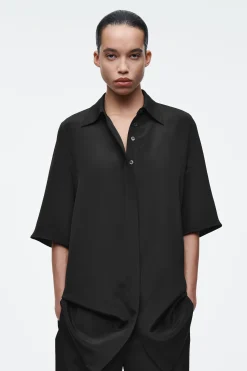 CAMISA LARGA DE SEDA*COS Clearance