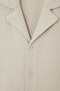CAMISA MANGA CORTA PUNTO BOUCLÉ ALGODÓN RELAXED*COS Hot