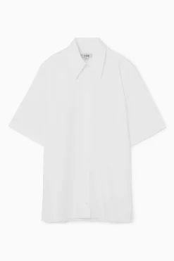 CAMISA TÚNICA DE MANGA CORTA REGULAR FIT*COS Fashion