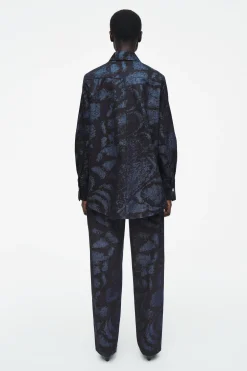 CAMISA VAQUERA JACQUARD REGULAR FIT*COS Outlet
