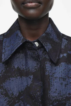 CAMISA VAQUERA JACQUARD REGULAR FIT*COS Outlet