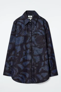 CAMISA VAQUERA JACQUARD REGULAR FIT*COS Outlet