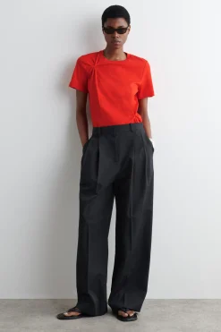 CAMISETA CON DETALLE DE NUDOS*COS Online