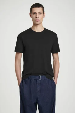 CAMISETA DE ALGODÓN CEPILLADO REGULAR FIT*COS Fashion